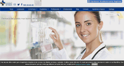 Desktop Screenshot of farmaciaramirezdediego.com